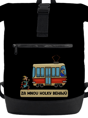 Za mnou baby behajú batoh Black