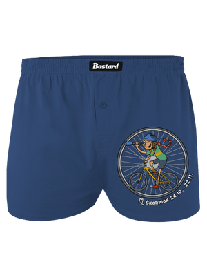 Cyklistický horoskop: Škorpión pánske trenky Blue