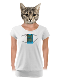 dámske tričko s lemom