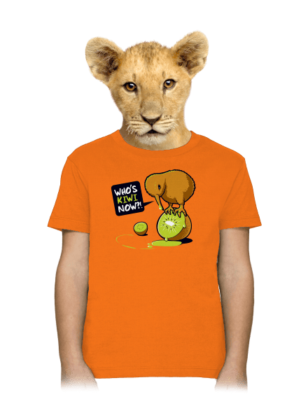 Kiwi detské tričko Orange
