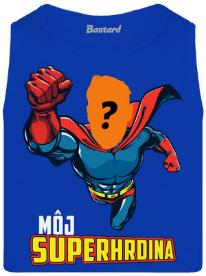 Môj superhrdina pánske tielko Royal Blue