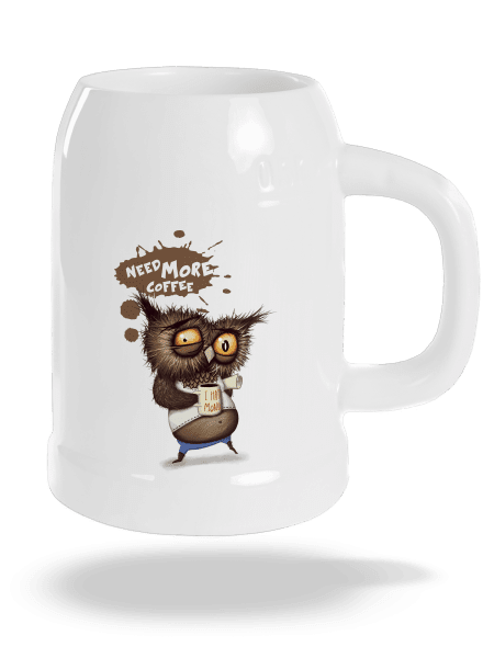 Need more coffee polliter White