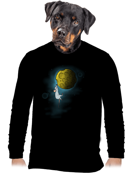 Múnčíz pánske dlhý rukáv Black