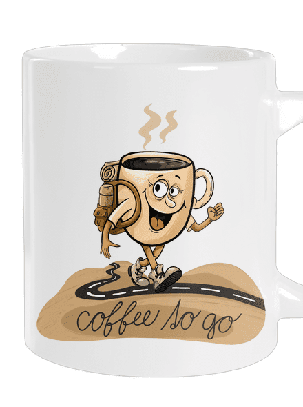 Coffee to go veľký hrnček White