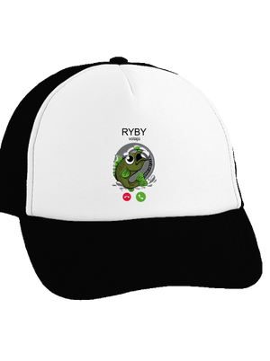 Ryby volají šiltovka Black cap