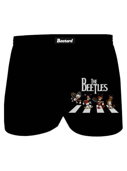 Beatles pánske trenky Black