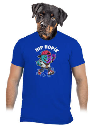 Hip Hopík pánske tričko Royal Blue