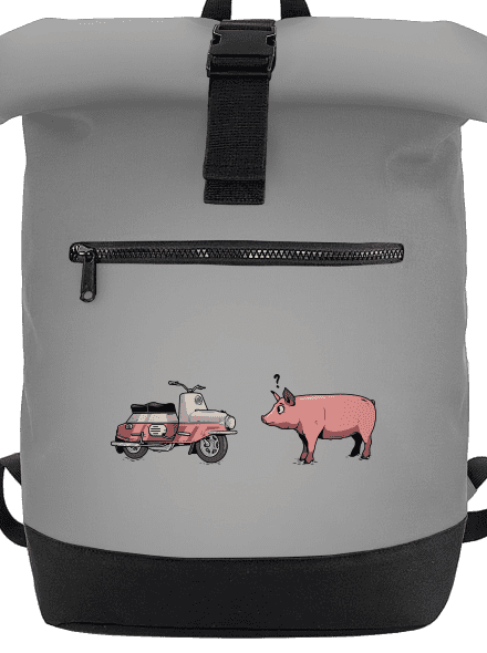 Prasata batoh Grey Marl