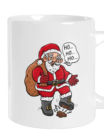 Ho ho ho  veľký hrnček White