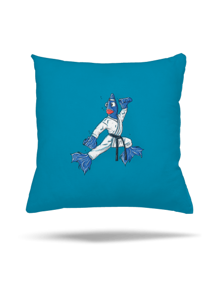 Bojovníčka vankúš Blue Turquoise