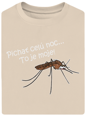 Komár s výdržou unisex tričko oversized Almond