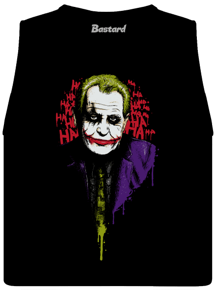 Zeman Joker dámske tielko voľné Black