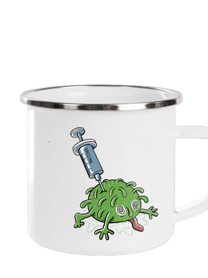 Zapichnutý covid plecháčik White