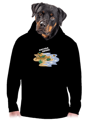  pánska mikina klokanka Black