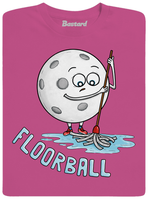 Floorball detské tričko Fuchsia