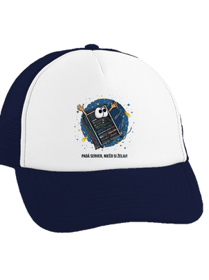 Padá server šiltovka truckerka French Navy cap