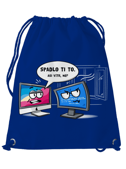 Mac vs. Windows vak Royal Blue Mal