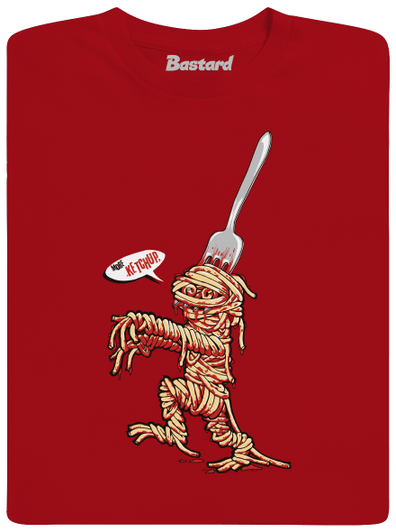 Špagety pánske tričko Red