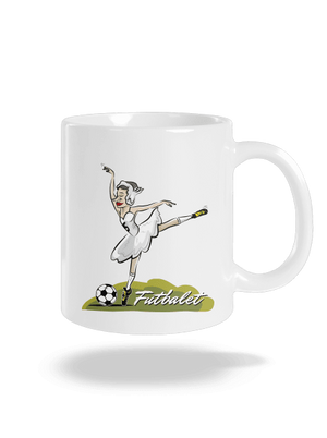 Futbalet klasický hrnček White