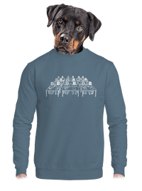 unisex mikina bez kapucne