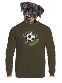 unisex mikina bez kapucne