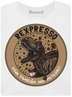 Rex-presso dámske tričko s lemom White