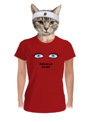  dámske športové tričko Red Mal