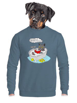 unisex mikina bez kapucne