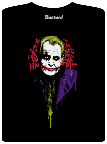Zeman Joker pánske dlhý rukáv Black
