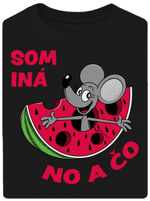 Som iná unisex tričko oversized Black