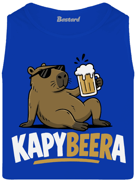 Kapybeera pánske tielko Royal Blue