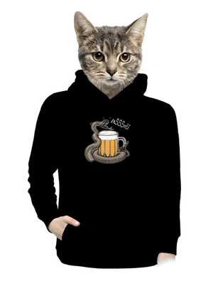 dámska mikina klokanka