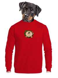 unisex mikina bez kapucne