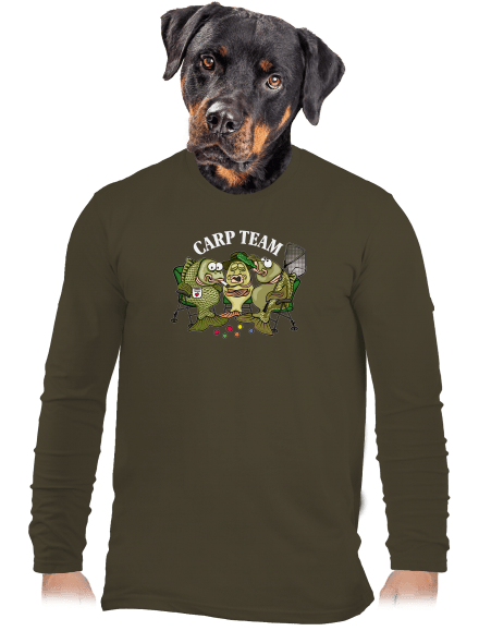 Carp Team pánske dlhý rukáv Urban Khaki