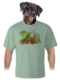 unisex tričko oversized