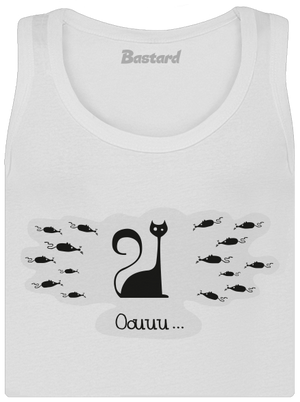 Oouuu dámske tielko klasické White