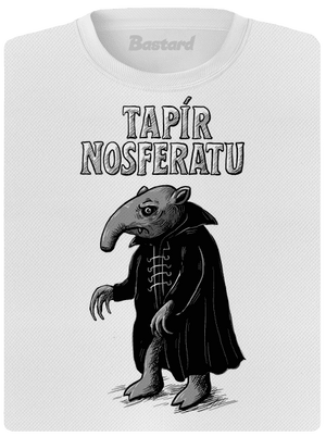 Tapír Nosferatu dámske športové tričko White
