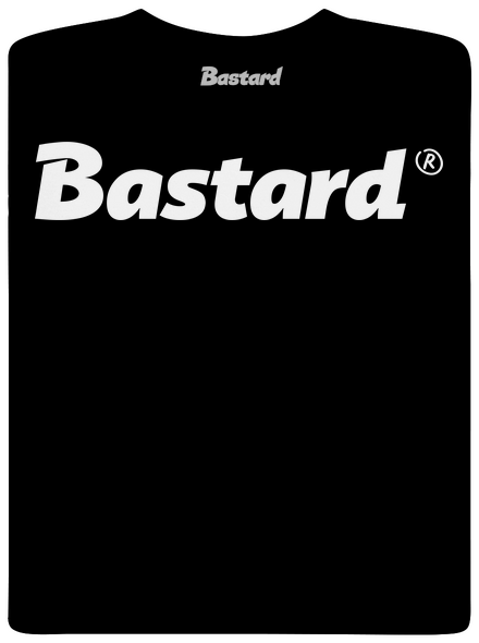 Bastard v logu detské tričko Black