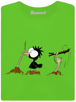 Nesprávny koniec dámske tričko Apple Green