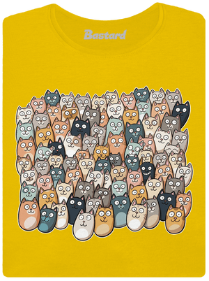 Nájdi čerta dámske tričko Yellow