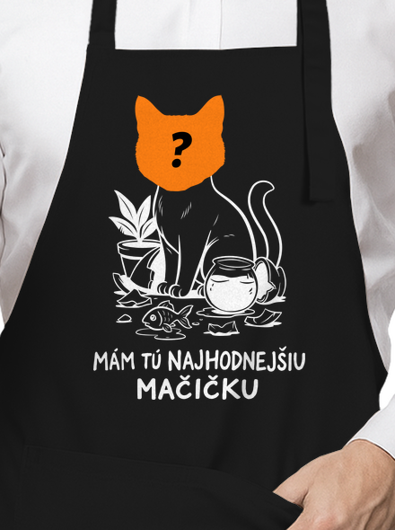 Mám najhodnejšiu mačičku zástera Black