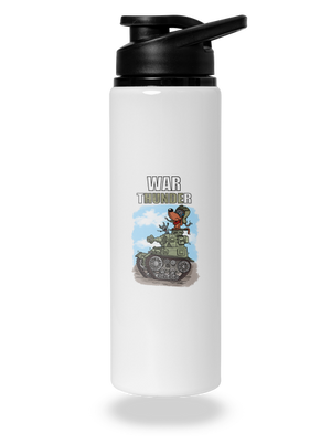 War Hunde flaša na vodu White
