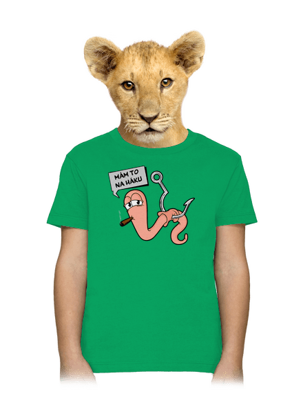 Na háku detské tričko Kelly Green