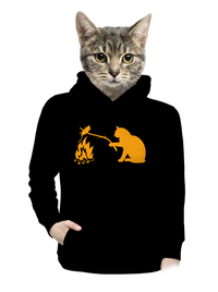 dámska mikina klokanka