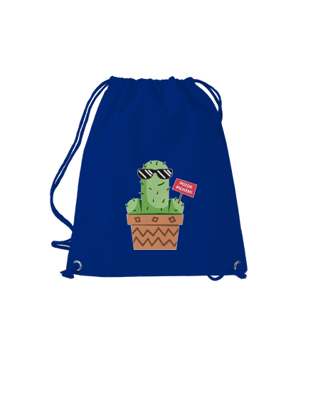 Pozor pichám vak Royal Blue Mal