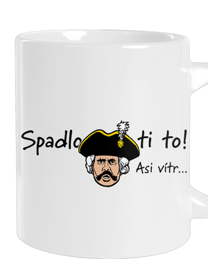 Spadlo ti to veľký hrnček White