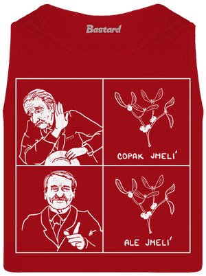 Cimrman: Copak jmelí pánske tielko Red