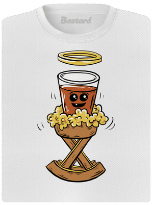 Panáčik v jasličkách dámske športové tričko White