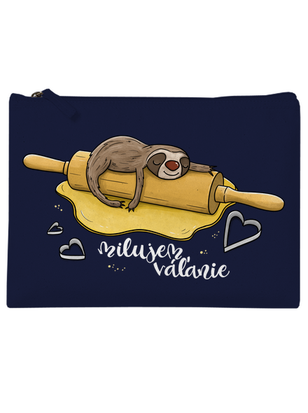 Milujem váľanie taštička French Navy