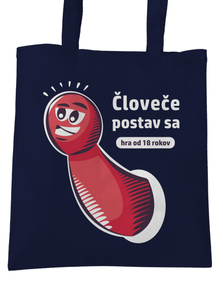 Človeče postav sa taška French Navy